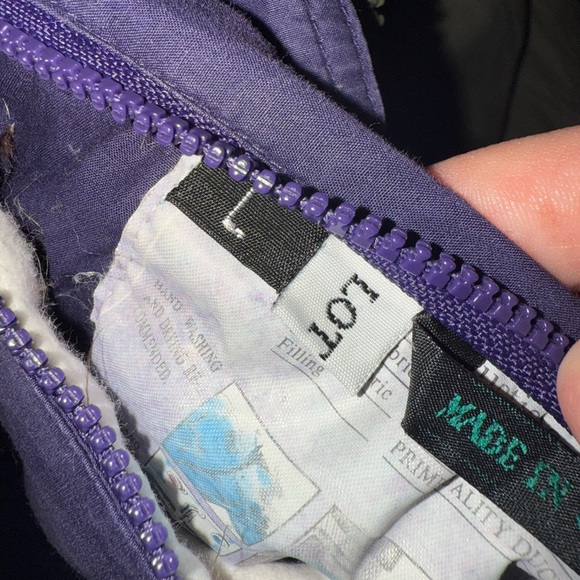 Vintage Brambilla France Men’s Cotton Poplin Duck Down Duvet Arctic Coat - Picture 6 of 14